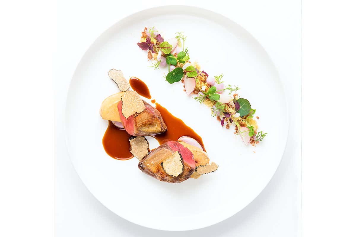 Lo chef stellato Peter Brunel rende omaggio al Vate 